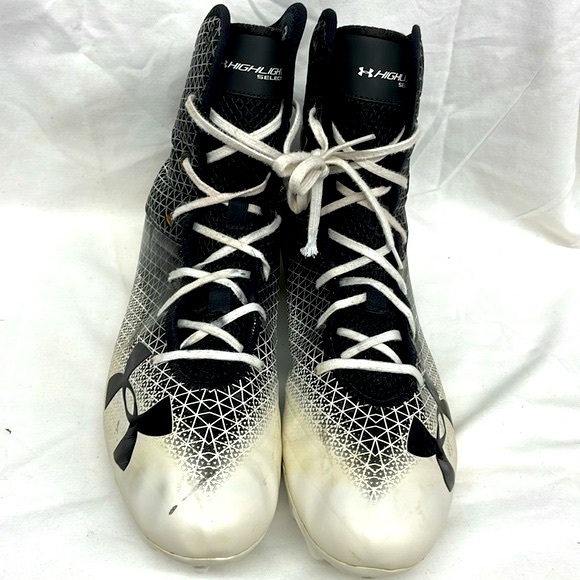 Under armor highlight select high top cleats men sz 13 - Picture 2 of 9